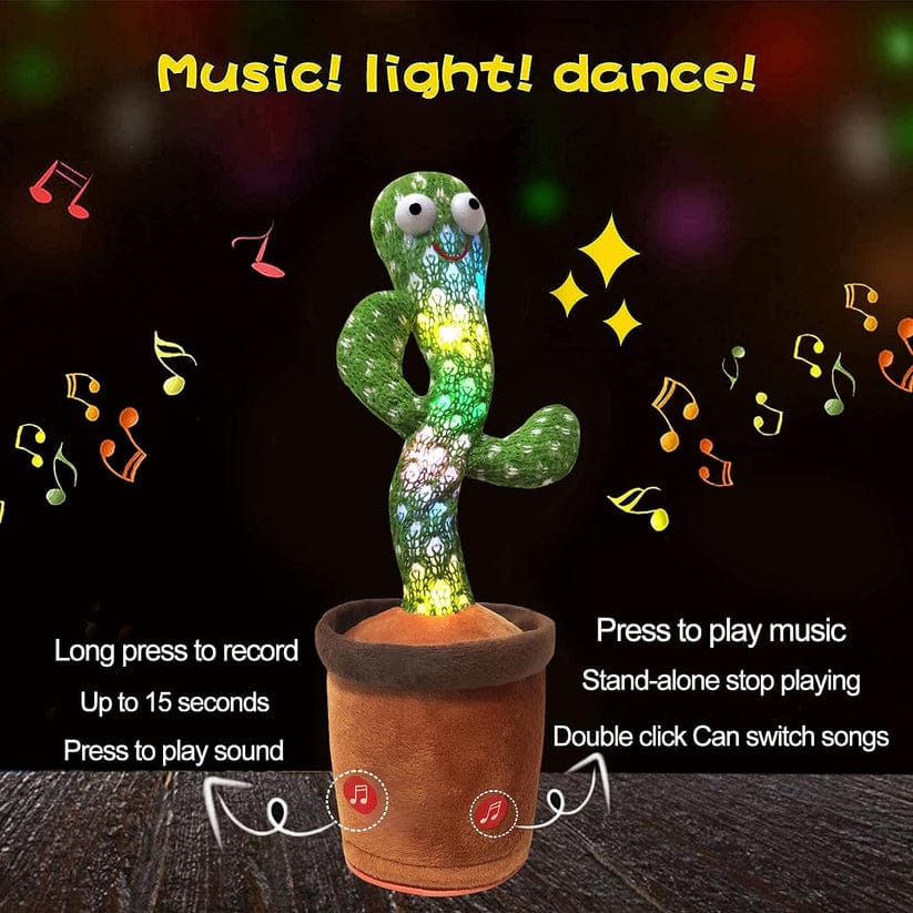 Rechargeable Dancing Cactus Toy