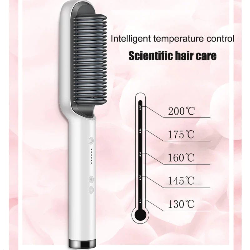 Electric Hair Straightening Brush