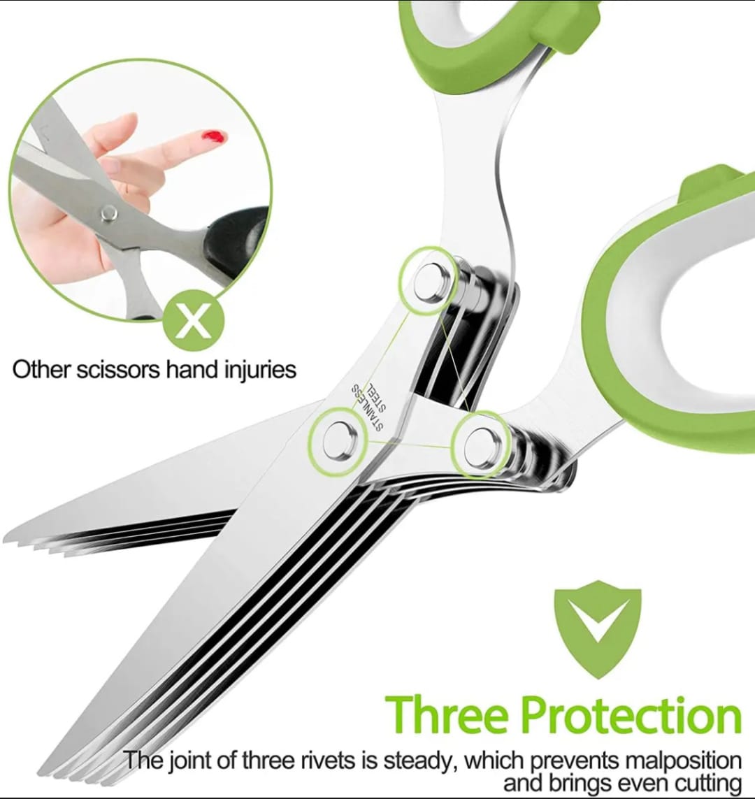 5 Layer Kitchen Scissor