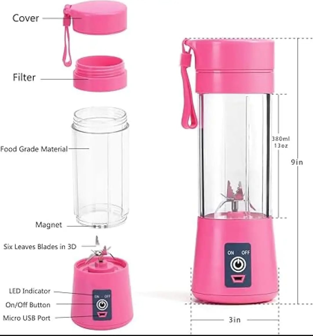 Rechargeable Juicer Blender