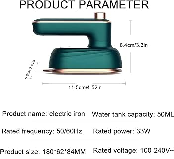 Mini Portable Handheld Electric Iron